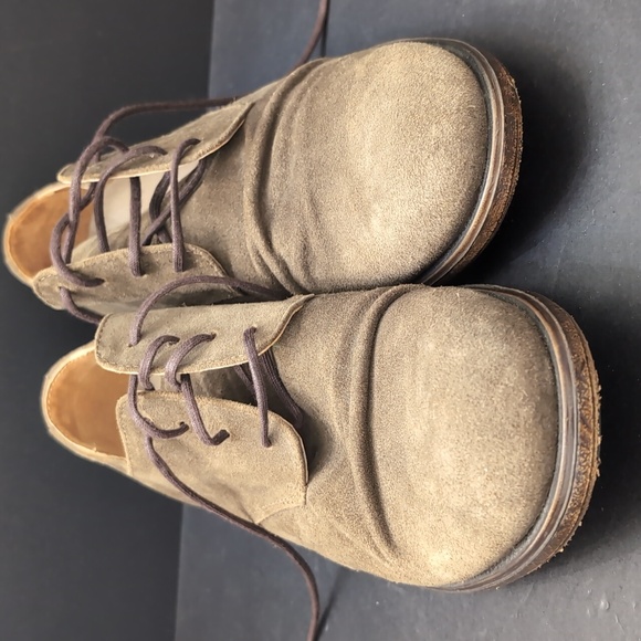 Fly London,Men's Green Leather Lace-up Oxford Shoes,Size 42. - Picture 2 of 13